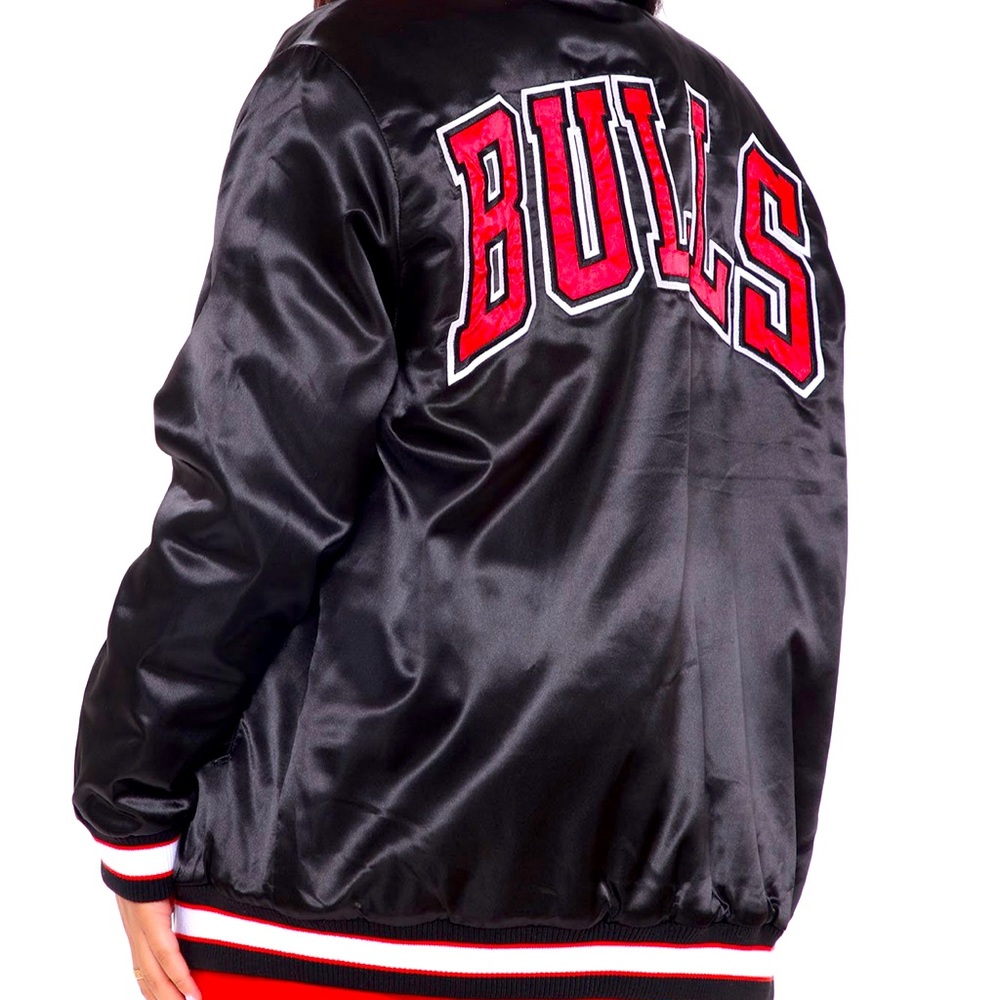 NBA Team Manager Bulls Bomber - Black